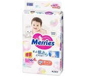 Pañales Merries M 6-11 kg 60 unidades