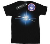 NASA Girls Kennedy Space Centre Planet Cotton T-Shirt 3-4 Years negro