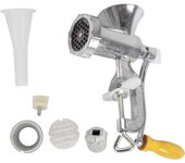Picadora de carne manual multifunción de aleación de aluminio, máquina para moler especias y pimienta, herramientas de cocina