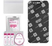 apgo MATTE Hybrid protective glass compatible with Wiko WIM Lite, flexible nano glass, great replacement for tempered glass, scratch-resistant, full g