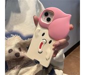 Funda de teléfono de silicona con dibujos divertidos de miel y melocotón para Iphone 14, 13, 12, 11 Pro Max, 14pro, Funda protectora suave de Corea For iPhone 11Pro Max