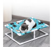 Cama elevada para perros y gatos, hamaca, muebles, cuna para mascotas, portátil, desmontable para pequeños