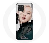 Coque pour Samsung Galaxy A03 Blackpink Born Pink Affiche Teaser Rosé