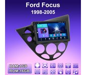Radio de coche Android 2 DIN para Ford Focus 1998-2005 Reproductor multimedia Unidad principal Navegación GPS estéreo WIFI 1 + 16 GB 1+16GB