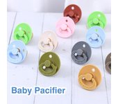 Chupete de silicona suave, simulación de sueño portátil para bebé, chupete de leche materna, chupete para morder, dientes para amamantar, productos para bebés, carcasa de PP ecológica Cáqui cinza