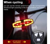 Luz trasera para bicicleta, tamaño compacto, luz nocturna para ciclismo, luz trasera para bicicleta de dos colores, trasera para bicicleta a prueba de lluvia plata