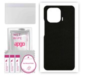 apgo Protective Skin Sticker for the back compatible with Xiaomi Mi 11 Pro, Wrap Film, Foil, Vinyl - Pattern Matrix