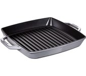 STAUB Gril en Fonte, Gris Grafito, 33 cm - 40511-785-0