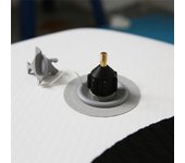Accesorio para Kayak, adaptador de válvula de aire para bote de remos apto para inflar tablas de Paddle