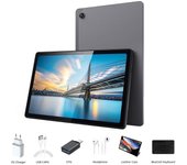 Reformado: Tableta AllDOCUBE iPlay 50 Pro 10.4in 4G LTE 8GB RAM 128GB ROM, Android 12, con auriculares, OTG, funda, teclado Bluetooth iPlay 50 Pro gris