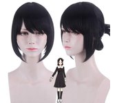 Anime Shinomiya Kaguya 35CM Short Nature Black Styled Wig Anime Kaguya-sama Love is War Heat Resistant Cosplay Hair Wigs 35CM negro