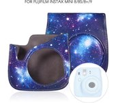 Mochila con diseño de flor de melocotón para cámara, funda protectora para Instax Fujifilm 8/8s/9 varios colores