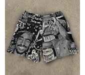 Pantalones cortos deportivos de baloncesto para hombre, con estampado de moda de verano M