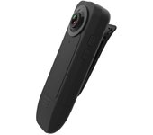 Cámara grabadora portátil HD 1080P, visión nocturna, detección de movimiento, mini cámara para grabación de conferencias negro