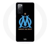 Coque pour Samsung Galaxy S20 FE Logo Olympique de Marseille Fond Noir