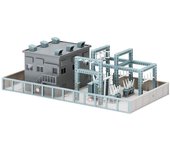 Kit de subestación TOMIX de escala N, tipo gris 4223, suministros para modelismo ferroviario