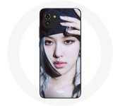 Coque pour Samsung Galaxy A03 Blackpink Born Pink Affiche Teaser Rosé Comeback Single Pink Venom