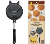 Máquina para hacer panqueques Skater, divertida para padres e hijos, de aluminio, con fuego abierto, Pokémon Pikachu, fácil de limpiar ALHOC1-A