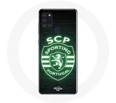Funda Samsung Galaxy A21S Portugal fondo negro luminoso