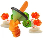 Pelador creativo, cortador, herramienta de cocina, cortador de verduras, espiralizador de frutas