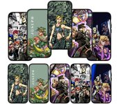 Funda para teléfono JoJo's Bizarre Adventure para iPhone 16, 15, X, XR, Samsung Galaxy S24, S23, A16, Xiaomi Redmi Note 13, 12, 11 Pro Max, 9, 14 Plus, Huawei OPPO for Redmi Note 9 techo de