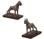 Boxer, German Boxer I - dog statue, figurine for office, trophy for dog show by Art-Dog brand marrón