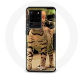 Coque pour Samsung Galaxy S20 Ultra Bengal Race de chats dessin Animé