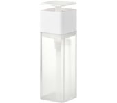 Yamazaki Jitsugyo 5592 Dispensador de gancho de película de una mano Blanco Aprox.. Dispensador de platos de cocina de fácil recarga, 5,5 x 6 x 18,5 cm de ancho