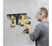 Soporte organizador para herramientas de garaje, de estilo minimalista moderno y sencillo, para montar en la pared, para taladros y talleres