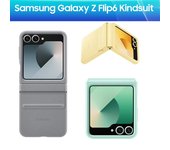 Funda de cuero para teléfono Samsung Galaxy Z Flip6 Z Flip 6 original de Kindsuit negro