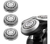 Cabezal de repuesto serie 9000 sh Compatible con afeitadoras serie 9000 serie 8000 Star Wars SW9700 y SW6700 90/81 (T9xxx), (S8xxx), plata