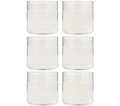 Vaso de whisky Toyo Sasaki, vaso de whisky Rocks, circular, 100 ml, 6 unidades, fabricado en Japón, apto para lavavajillas, B-02183