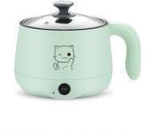 Olla multifuncional para el hogar, dormitorio, artefacto, olla para cocinar fideos, pequeña Mini olla eléctrica, olla para hervir