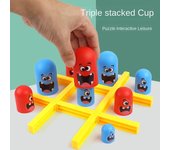 Nuevo juego de mesa Tic Tac Toe Big Eat Small Gobble, juguetes educativos interactivos para padres e hijos, regalos de Navidad para niños, juegos familiares.