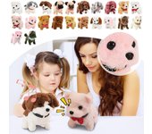 Juguete eléctrico para perros de peluche, suave, cómodo, interesante y realista. One Size