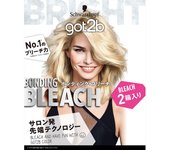 Henkel Lion Cosmetics got2b Bonding Bleach 25 g + 75 ml 2 cajas (Cuasi droga) Decolorante para cabello negro Coloración del cabello negro Agregar 1 agente (polvo) a los 2 años