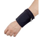 Bolsillo transpirable Banda para el sudor Bolsa de muñeca para gimnasio Pulsera deportiva Cartera de entrenamiento con cremallera