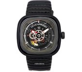 Sevenfriday P-Series Automatic Power Reserve P3C/06 SF-P3C-06 Reloj para hombre negro