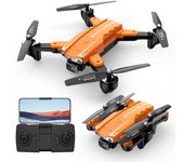 Nuevo helicóptero A5S UAV Dual HD ESC con cámara WIFI FPV para evitar obstáculos, gran altitud, modo de espera, plegable, control remoto, juguete, cuadricóptero, regalo 1 battery negro