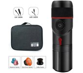 Cafetera portátil 3 en 1 para coche y hogar, CC de 12 V, para cafetera espresso, cápsulas de café en polvo Nexpresso Dolce Pod