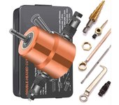 Cortadora de chapa de doble punta, cortadora de metal de 360 grados