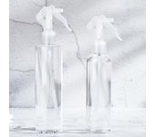 Dispensador de loción de botella de spray de riego con gatillo de limpieza transparente de 250/500 ml 250ml puro