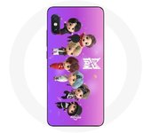 Coque pour Xiaomi Redmi Note 5 Pro BTS TinyTAN Animation Affiche RM Jin Suga J-Hope Jimin Jungkook Et V Mic Drop Danse