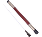 Estuche ligero de bambú para batuta Felimore Baton Tact, soporte para batuta, almacenamiento, portátil, tipo concierto, antirroturas, madera, (con caso)