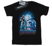 Marvel Boys Avengers Endgame Ant-Man Team Suit Camiseta 12-13 negro