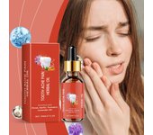 Aceite de hierbas para el dolor de muelas, suero para el alivio del dolor de muelas, alivio del dolor, hinchazón, frescor y calmante, aceite de suero para el cuidado bucal, 30 ml One Size blanco