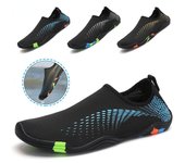 Hombres Mujeres Zapatos Acuáticos Calcetines De Buceo Ligeros Zapatos De Agua Descalzos Sandalias De Natación De Playa De Secado Rápido Piscina Playa Surf Zapatillas De Deporte Para Caminar Zapato De Fitness Para Yoga 35 plata