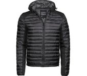 Tee Jays - Chaqueta para exteriores acolchada con capucha para hombre L