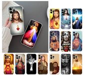 Funda de teléfono para Iphone 14 Pro Max 13 12 11 Pro Max Xs Xr X 12mini 7 8 Plus Se Jesus Amen Case Funda Funda iPhone 13mini