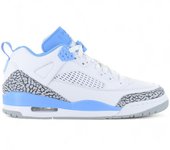 Air JORDAN Spizike Low UNC - Zapatillas de Hombre Zapatos de Baloncesto Blanco FQ1759-141 ORIGINAL EU 46 US 12 blanco